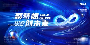 聚梦想创未来科技活动海报