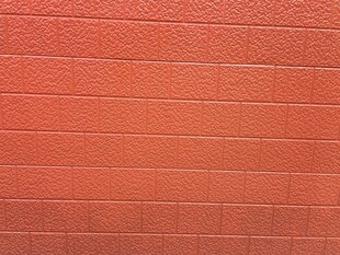 红色砖墙纹理背景图