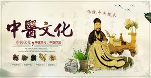 中医文化展板