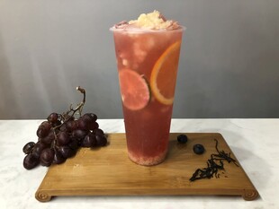 葡萄柚冰饮 清新诱人 葡萄酒酿