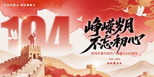 建党宣传
