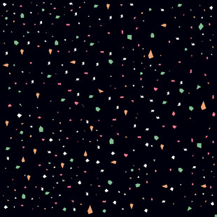 梦幻多彩星空背景图