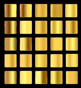 鎏金字