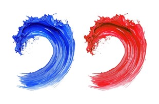 油画笔触艺术图案