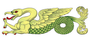 神话中的龙形生物