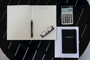 办公学习用品组合展示