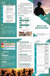 保险折页