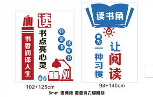 读书角文化墙 阅读角