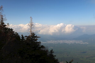 山顶云海景观