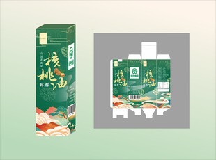 核桃油包装设计