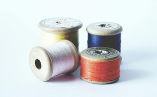 多彩线轴展示