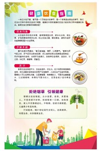 健康饮食指南拒绝烟草引领健康