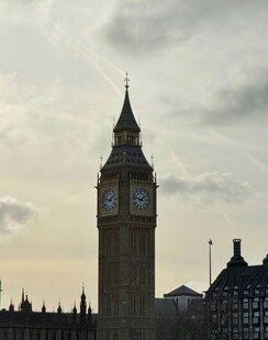 伦敦大本钟建筑景观