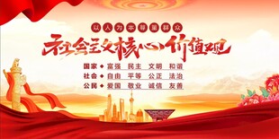 红色党建风宣传海报设计
