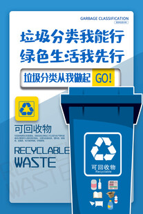 垃圾分类践行绿色生活