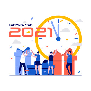 2021新年团队共迎时刻