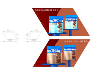 万士利包装展示