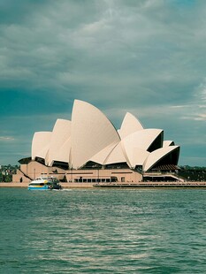 悉尼歌剧院海滨风光