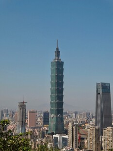 台北城市天际线与地标建筑