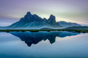 梦幻山水倒影美景