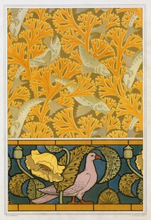 花鸟图案装饰画