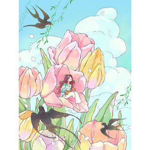 春季时节插画