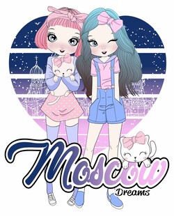 可爱双马尾女孩动漫形象