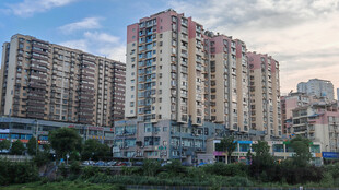 城市高层住宅区景观