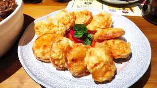 花花姨美味香酥炸茄盒