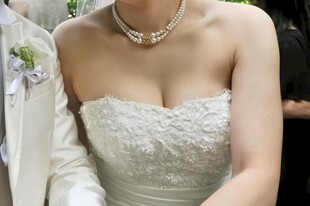 新娘的优雅婚纱造型