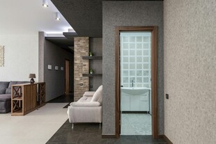 现代简约风格室内门场景