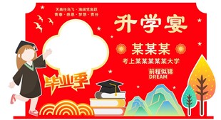 喜庆升学宴谢师宴美陈