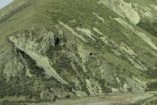 山坡地貌景观