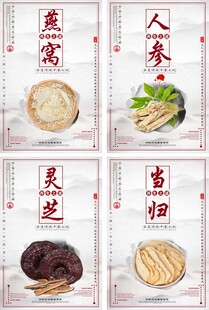 中国中药文化展板