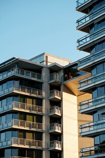 现代高层公寓建筑外观