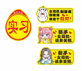 实习 新手女司机