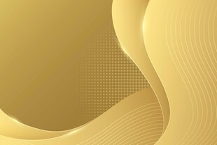 金色背景展板