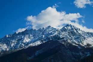壮丽雪山美景