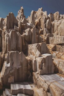 壮观嶙峋岩石景观