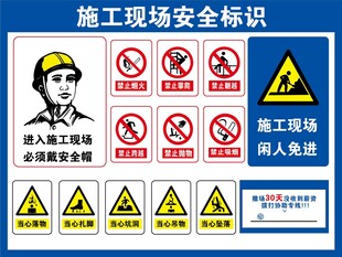 施工现场安全标识集合