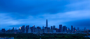 台风天鸽来临前的深圳