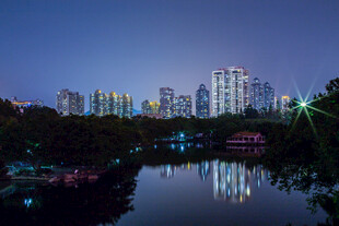 夜景 深圳城市