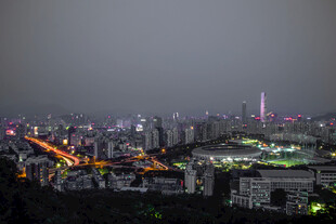 夜幕 深圳