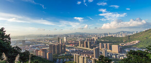 深圳小南山顶俯瞰