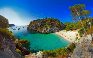 美丽海湾景色