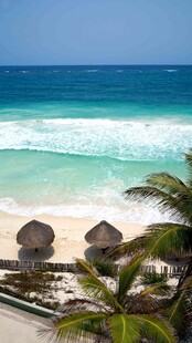 热带海滨度假美景