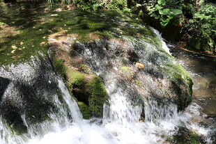 山间潺潺溪流