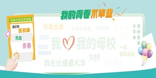 毕业签名墙