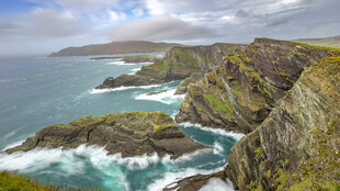 爱尔兰海岸壮丽自然景观