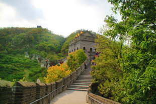 秋日长城美景